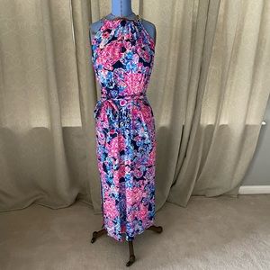 Lilly Pulitzer sundress with gold chain accent size S women's